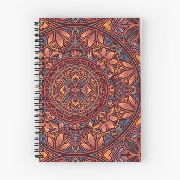 Artikelvorschau, Blumenstern-pazifischer Mandala-Sonnenuntergang entworfen und verkauft von AprilAppleArt.