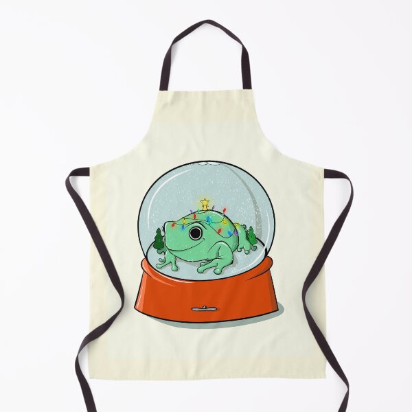 Item preview, Snow Globe Christmas Frog Edward Card  designed and sold by Rae Smitty.