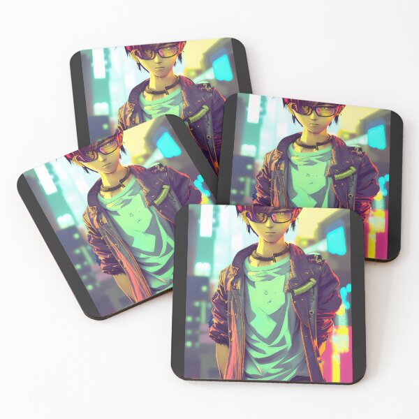 Item preview, Cyberpunk City Inhabitants: Cool Kid designed and sold by Chubuter.