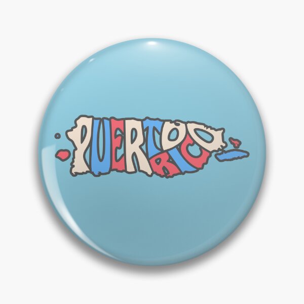 Item preview, Puerto Rico Pastel Colors Typography Island designed and sold by KoalafiedPuns.