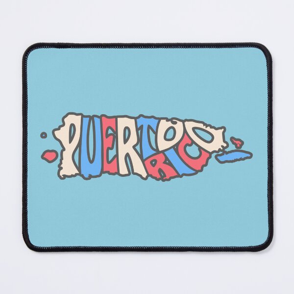 Item preview, Puerto Rico Pastel Colors Typography Island designed and sold by KoalafiedPuns.
