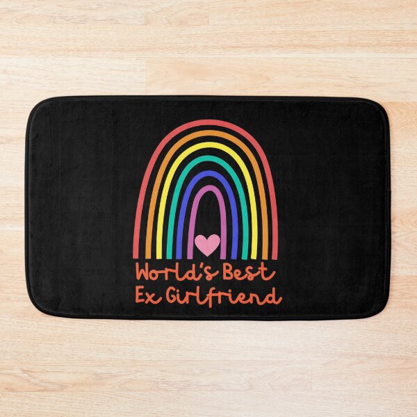 Item preview, worlds best ex girlfriend love - valentines day best ex girlfriend - love rainbow designed and sold by wear4gamers.