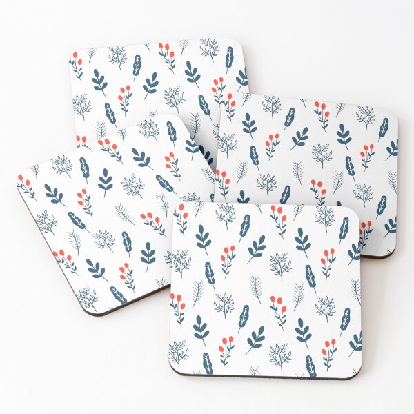 Item preview, Blue wild plants seamless pattern designed and sold by tamongg14.