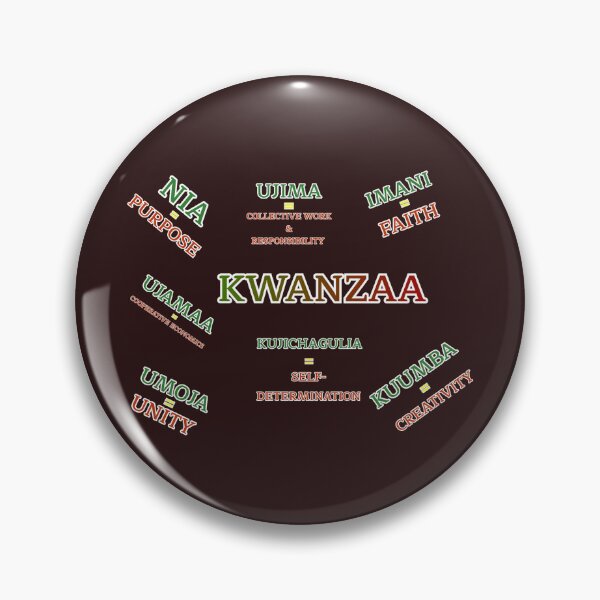 Item preview, Days of KWANZAA print  designed and sold by Tianjay-Threads.
