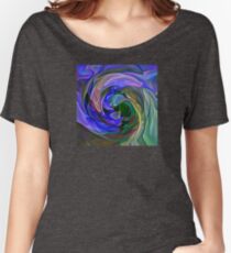 cyclone center,abstract Women's Relaxed Fit T-Shirt