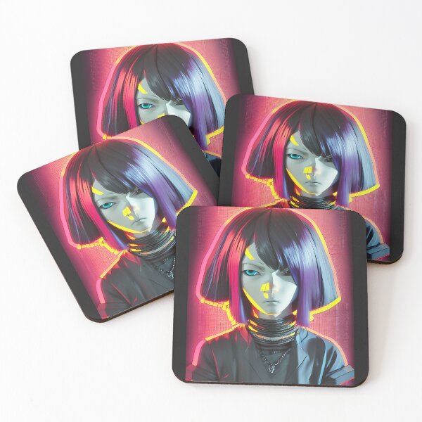 Item preview, Cyberpunk City Inhabitants: Big Hair Kid designed and sold by Chubuter.