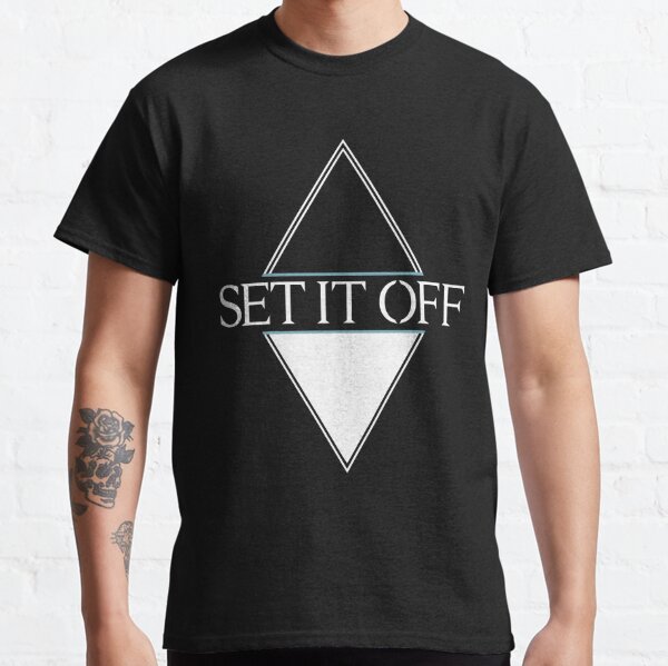 Set It Off Band 2023 UK Tour T-Shirt, American Pop Rock Band, Set