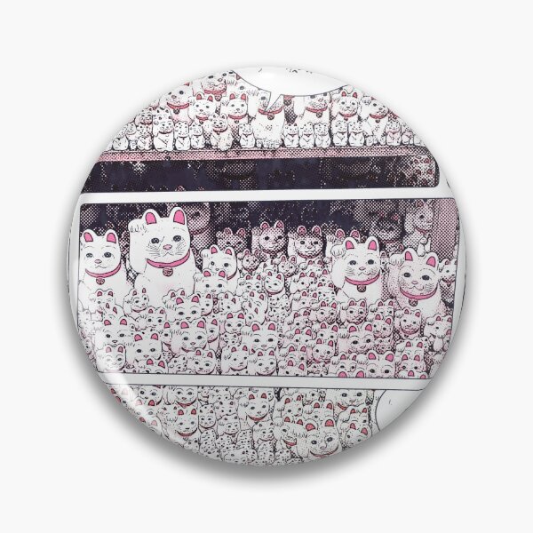 Item preview, Comic Book Style Maneki Neko Lucky Cat Gotokuji Temple Japan designed and sold by GorjoDesigns.