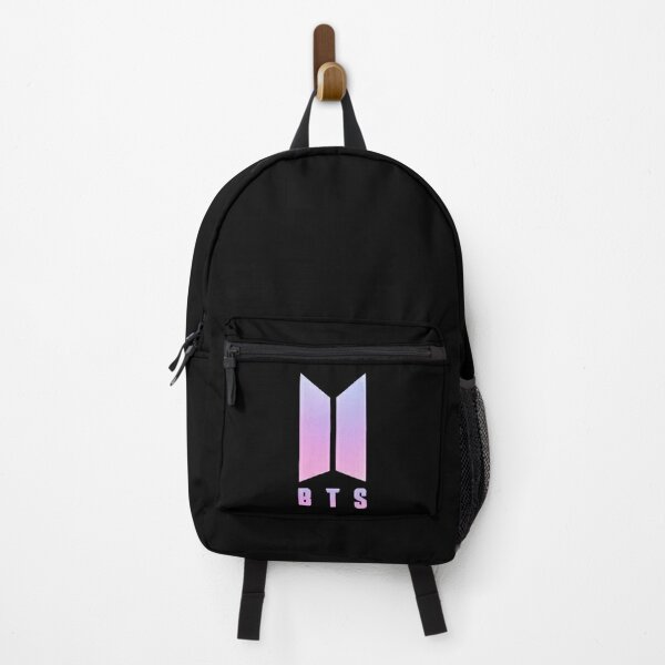 BTS Black Backpacks for Women