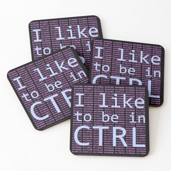 Item preview, I Like to Be in CTRL designed and sold by LeatherRebel75.