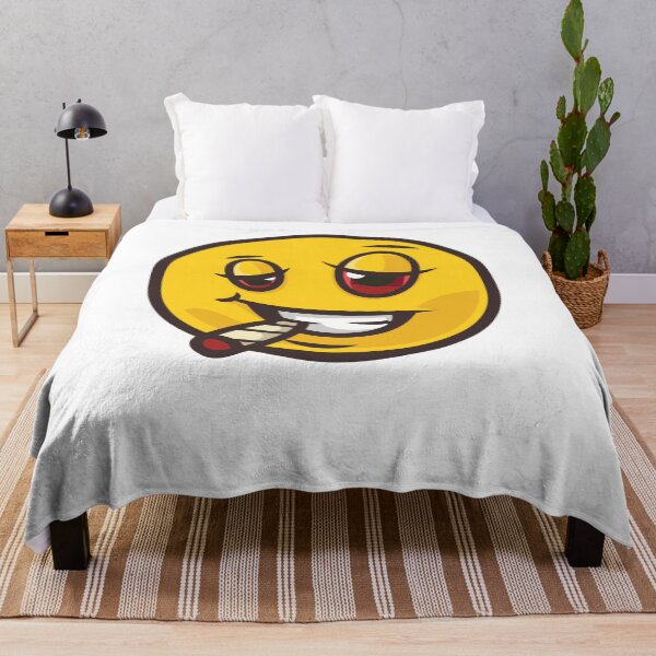 Item preview, High Smiling Emoji Smoking designed and sold by mkzmerch.