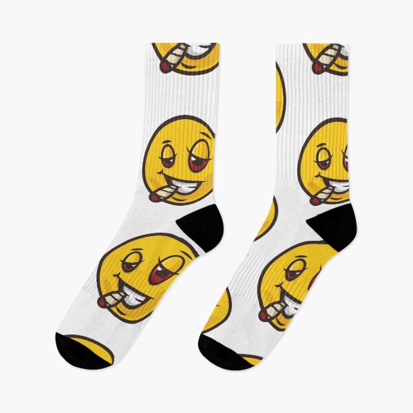 Item preview, High Smiling Emoji Smoking designed and sold by mkzmerch.