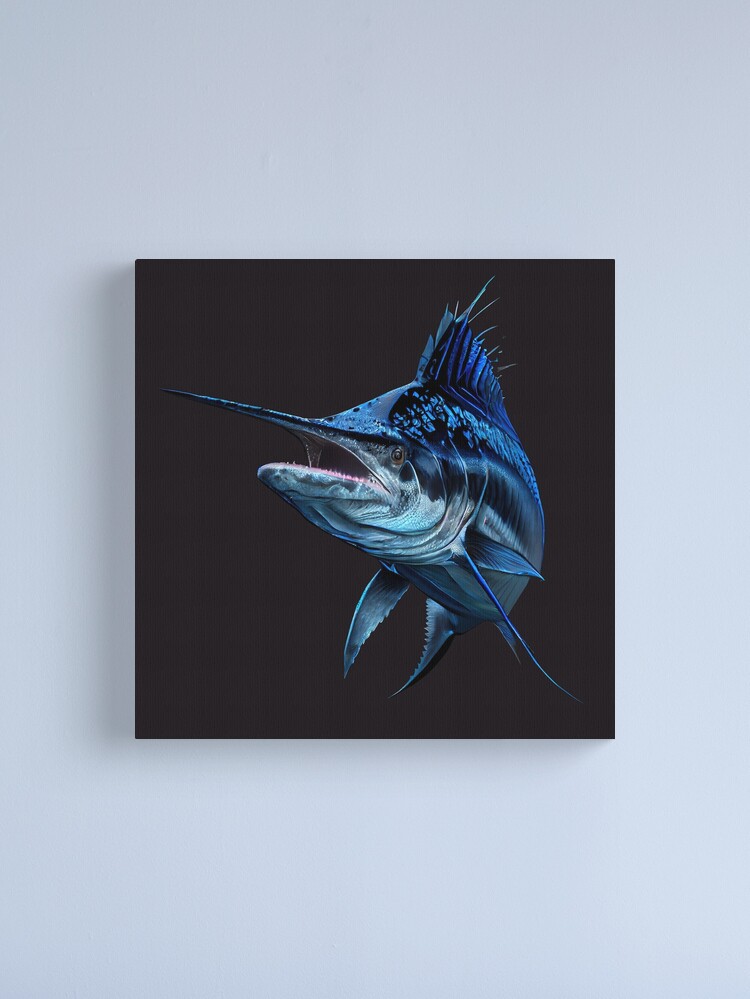 Marlin - Fish Canvas Print for Sale by CosmicScare10