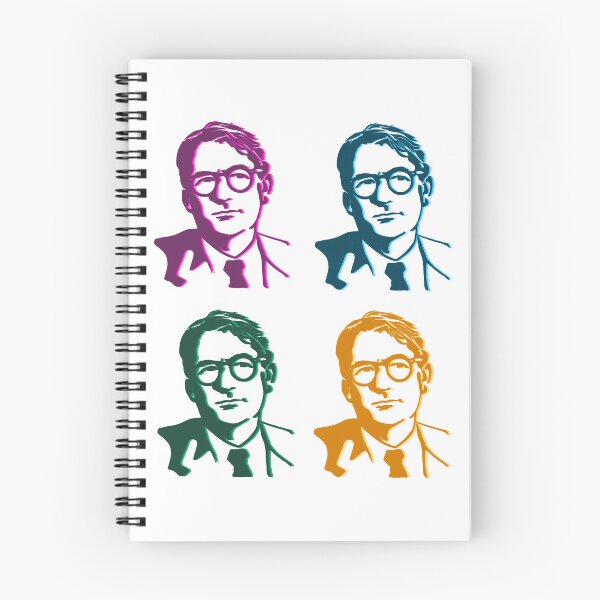 Item preview, Atticus Finch X4 designed and sold by Unhinged Heather.