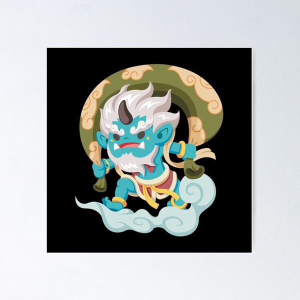 Japan Samurai Fujin God Of Storm Wind Merchandise Bandana Neck