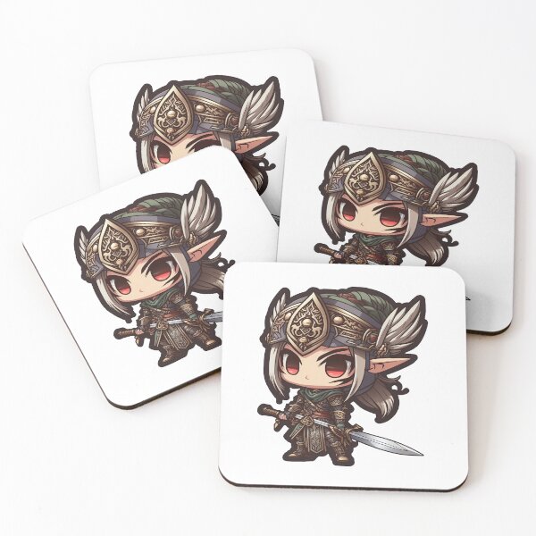 Item preview, Anime Samurai Elf Chibi designed and sold by JigglePeek.