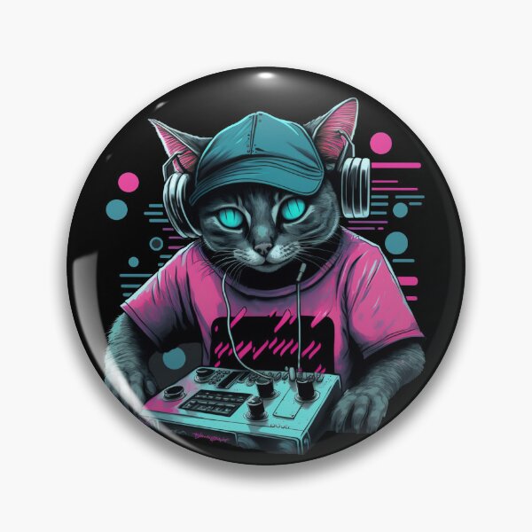 Item preview, DJ Swag Cat designed and sold by 9LivesCats.