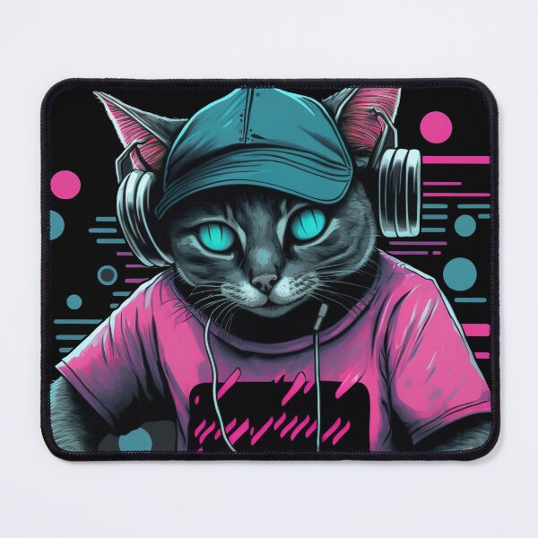 Item preview, DJ Swag Cat designed and sold by 9LivesCats.