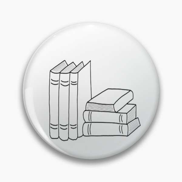 Item preview, Stack of Books - black and white - Dark Academia designed and sold by daisydance.