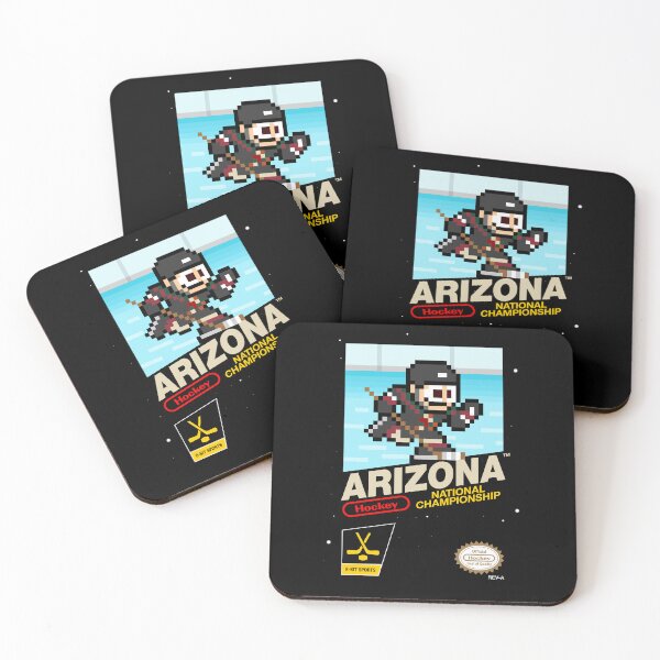 Item preview, Arizona Coyotes (8-bit Retro Pixel Art Videogame Cart) designed and sold by The Armorsmith.