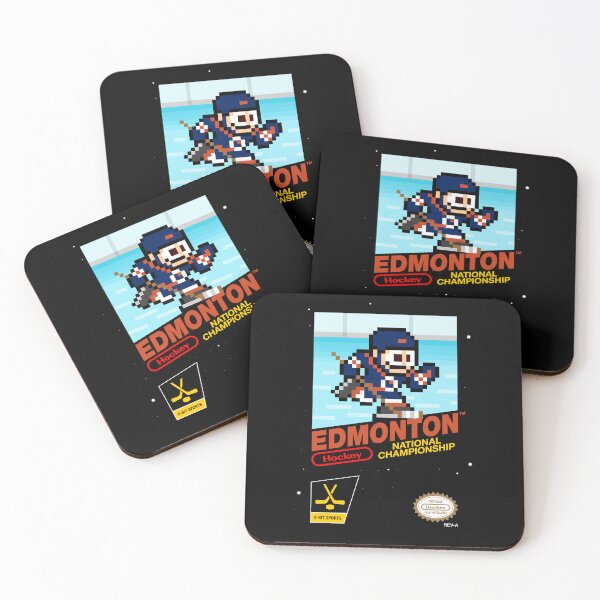 Item preview, Edmonton Oilers (8-bit Retro Pixel Art Videogame Cart) designed and sold by The Armorsmith.