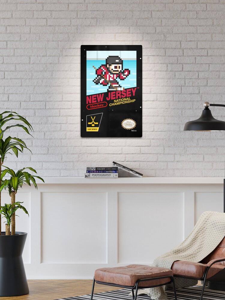 New Jersey Devils (8-bit Retro Pixel Art Videogame Cart) Baby One-Piece  for Sale by TheArmorsmith