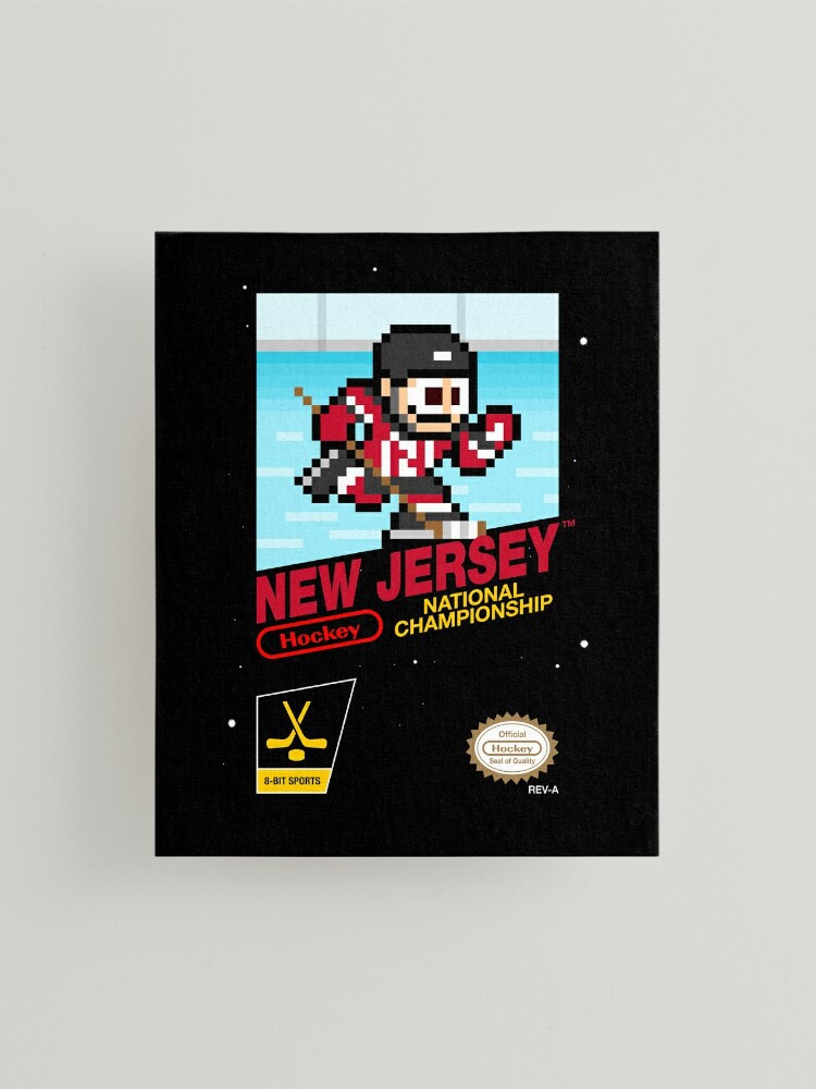 New Jersey Devils (8-bit Retro Pixel Art Videogame Cart) Baby One-Piece  for Sale by TheArmorsmith