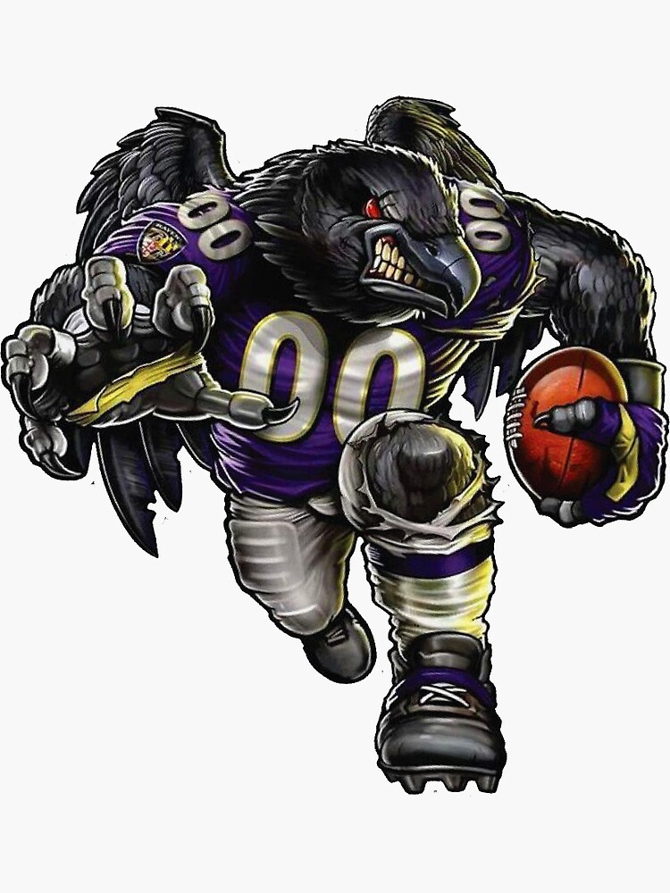 Baltimore Ravens NFL Mascot | Sticker