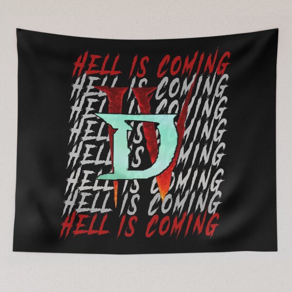 Item preview, Hell is coming designed and sold by danalupar.