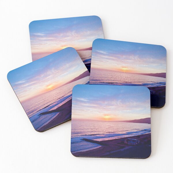 Item preview, Beach Sunset from Santa Monica looking at Malibu designed and sold by nerdo.