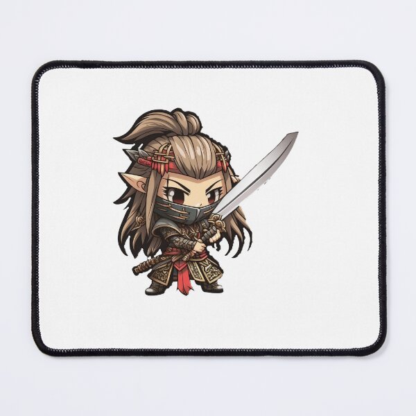 Item preview, Anime Samurai Elf Chibi 2 designed and sold by JigglePeek.