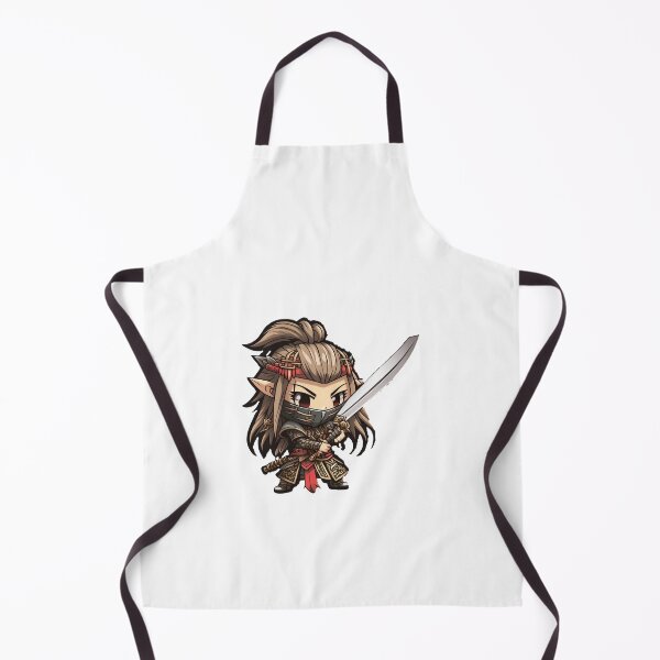 Item preview, Anime Samurai Elf Chibi 2 designed and sold by JigglePeek.