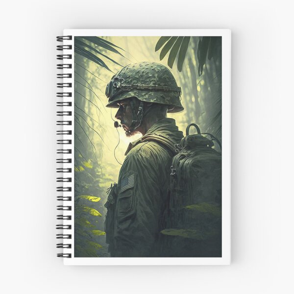 Item preview, Vietnam Soldier in the Jungle designed and sold by RandomReviews.