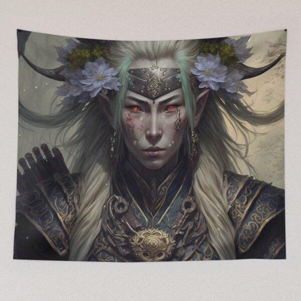 Item preview, Anime Samurai Elf Girl designed and sold by JigglePeek.