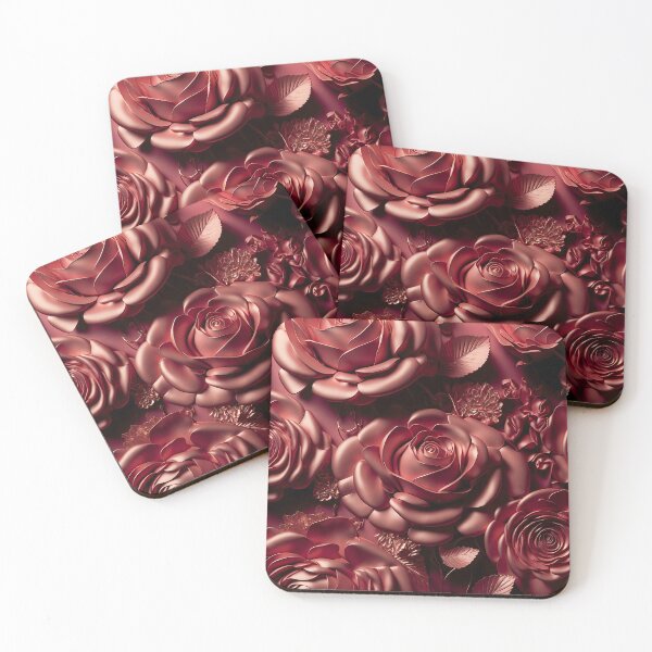 Item preview, rose gold color. roses nature background. flower wallpaper designed and sold by ShopThousand.