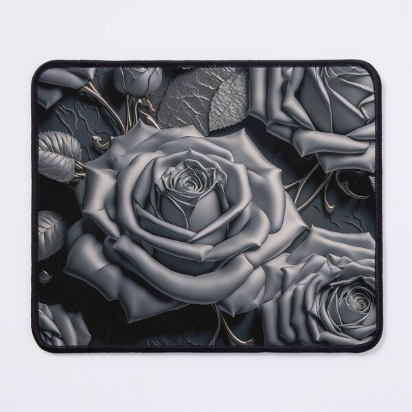 Item preview, Silver roses nature background. flower wallpaper designed and sold by ShopThousand.