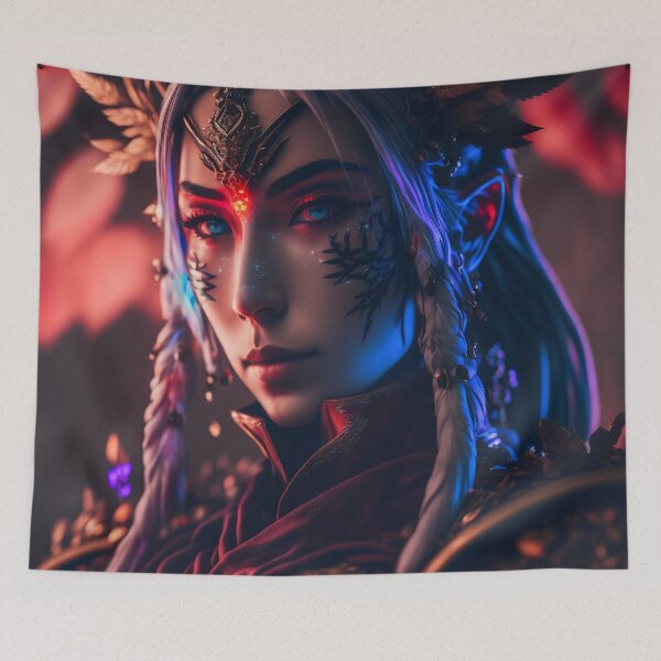 Item preview, Anime Samurai Elf Girl 2 designed and sold by JigglePeek.