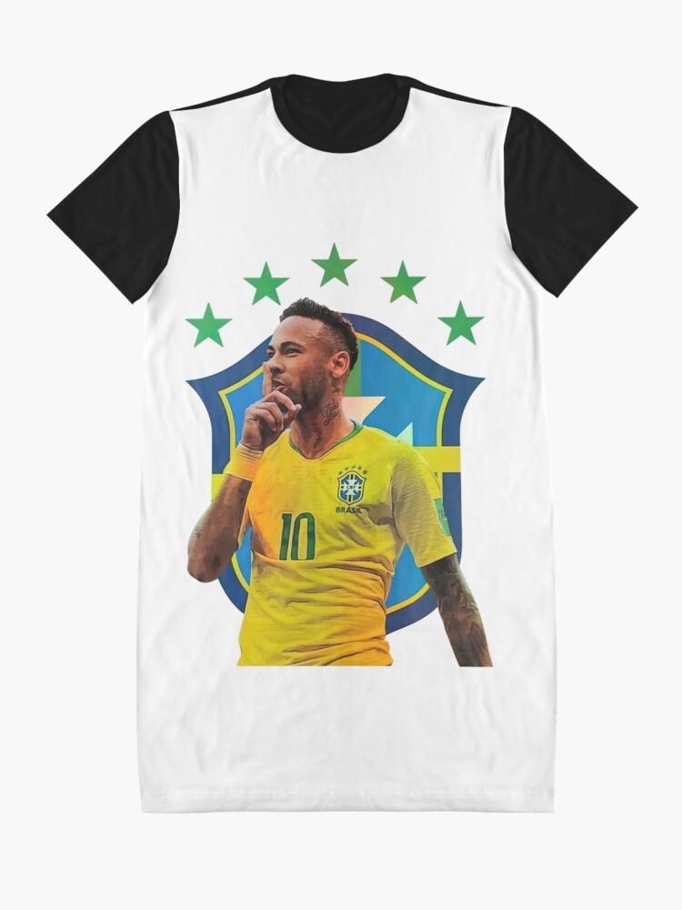 Art Neymar Wallpaper Graphic T-Shirt Dress for Sale by sebastiancuek