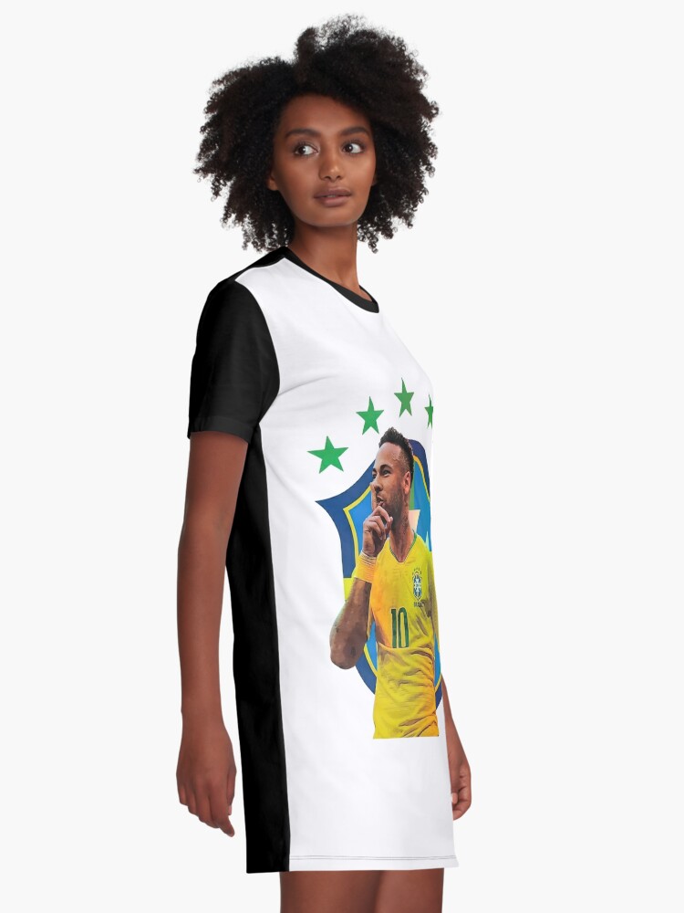Art Neymar Wallpaper Graphic T-Shirt Dress for Sale by sebastiancuek