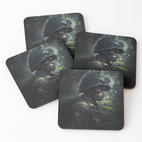 Item preview, Vietnam Soldier In the Jungle. designed and sold by RandomReviews.