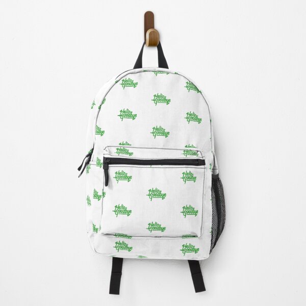 Item preview, Green and White Hello Goodbye designed and sold by Summer-Winter.