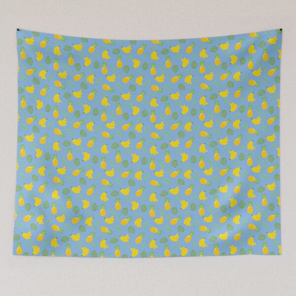 Item preview, Bananas And Pineapples Summer Vibes  designed and sold by 8justart socks and more.