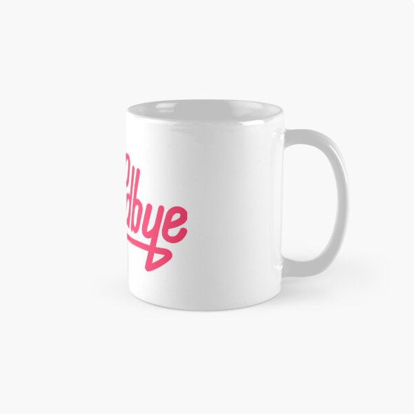 Item preview, Pink and White Hello Goodbye designed and sold by Summer-Winter.