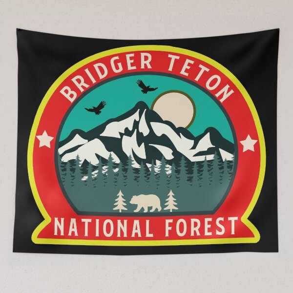 Item preview, Bridger Teton National Forest designed and sold by Road-tees.