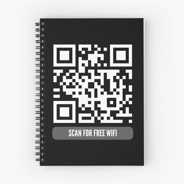 Item preview, Scan For Free WiFi | QR Code Prank designed and sold by AmberSiraj.
