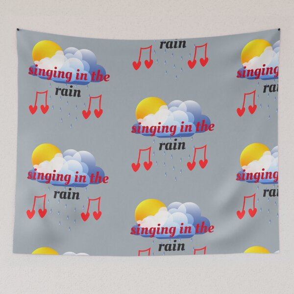 Item preview, Singing in the rain  designed and sold by ArtsOfWonder.