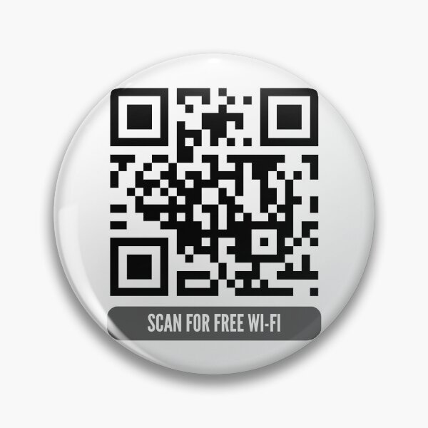 Item preview, Scan For Free WiFi | QR Code Prank designed and sold by AmberSiraj.