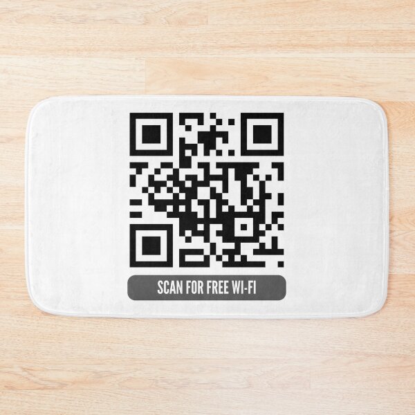 Item preview, Scan For Free WiFi | QR Code Prank designed and sold by AmberSiraj.