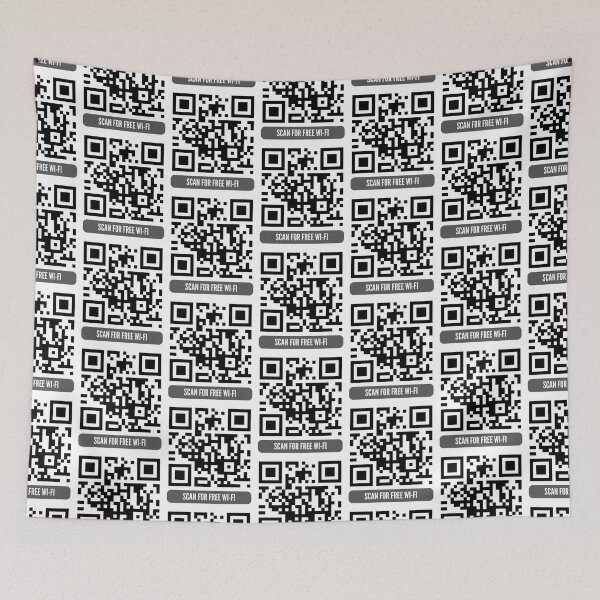 Item preview, Scan For Free WiFi | QR Code Prank designed and sold by AmberSiraj.
