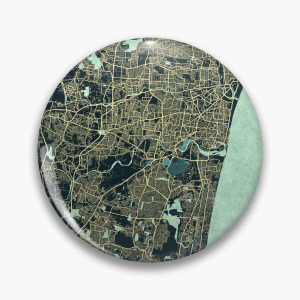 Item preview, Chennai City Map of Tamil Nadu, India - Summer designed and sold by deMAP.